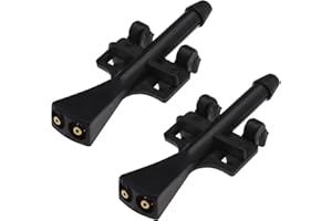YINETTECH 2 boquillas para limpiaparabrisas delantero de coche, 93387764 1451243, compatible con Meriva A 2003-2010
