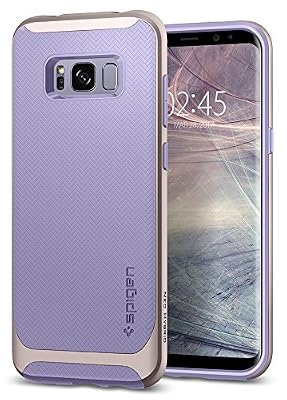 Spigen Coque Galaxy S8, Spigen® [Neo Hybrid] PREMIUM BUMPER [Violet] Bumper Style Premium Coque Slim Fit Dual Layer Protective Etui Pour Samsung Galaxy S8 (2017) - (565CS21596)