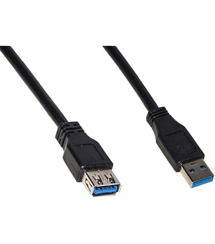 Prolunga USB 2.0 Goobay Alta Velocità 1.8m - Cavo Per Dati E Ricarica, Connettori Tipo A Maschio/Femmina, Colore Grigio