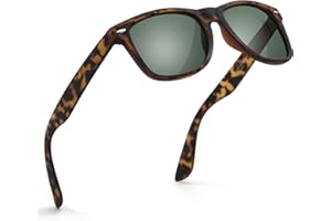 wearPro Lunettes de Soleil Homme Polarisées Pour Hommes et Femmes Protection Style Classique Lunettes Ultralégères Verres Anti-Reflets Conduite Pêche Sports Avec Lunettes de Soleil