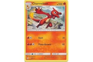 The Pokemon Company International - Carta individual de Pokémon CHARMELEON 8/68 HIDDEN FATES, multicolor