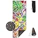 Produktbild QIAOJIE Yoga Mats Woodpeckers Painting with Flowers Deluxe Yoga Mat Aerobic Exercise Pilates 180cm x 61cm