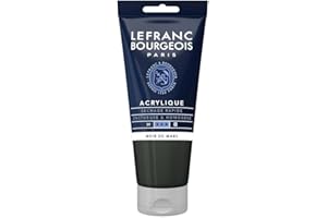 Lefranc Bourgeois Acrylique Fine Tube 80ml Noir De Mars