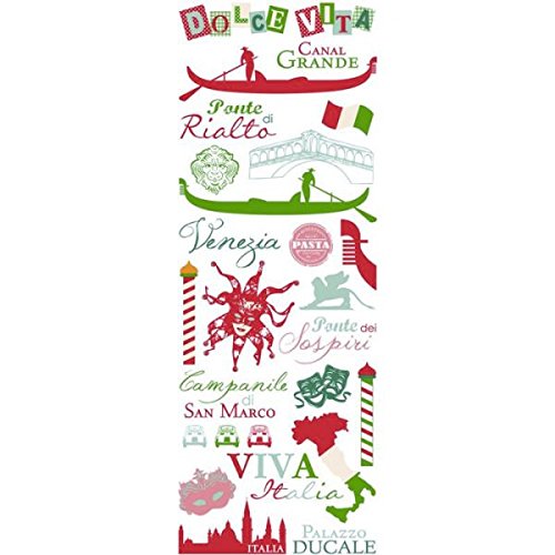 Preisvergleich Produktbild Abziehbilder Venedig - 7,5 x 20 cm