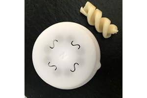 BNN RECIPE BNNASFSA212 - Disque de pâtes Fusilli A2 12mm compatible avec Philips Pasta Maker Advance