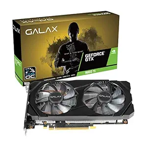 Galax GeForce  GTX 1660 Ti 1-Click OC 6GB GDDR6 192-bit DP/HDMI/DVI-D Graphic Card