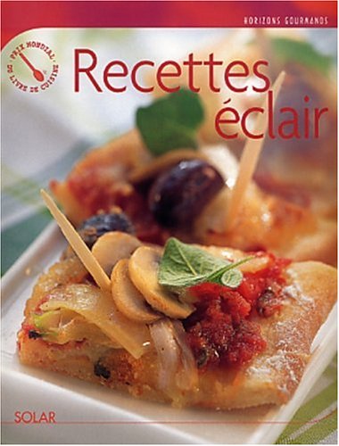 couverture de : Recettes &eacute;clair