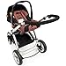 i-Safe System - Hot Chocolate Trio Travel System Pram & Luxury Stroller 3 in 1 Complete With Car Seat + Rain Covers