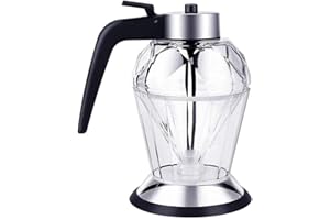 StyleBest Dispenser di Miele, Dispenser di in Vetro antigoccia con Dispenser di sciroppo per condimento per Utensili da Cucina