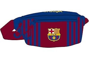 SAFTA Unisex-Kinder M446 Gürteltasche mit Außentasche, Marineblau/Granat, 230x90x120 mm