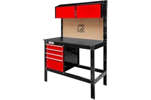 Holzmann Maschinen WT39 - Banco da lavoro WT39 (L x A x P) 1205 x 1735 x 580 mm