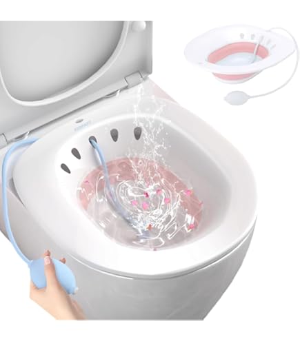 Sitz Bath For Toilet Seat Hemorrhoids Postpartum Care Tub - View #6
