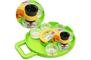 Coo11 Children Outdoor Adventure Field Microscope Bug Catcher Collection Viewer Set | Insect Magnifier Collection Case Nature Exploration Science Toys