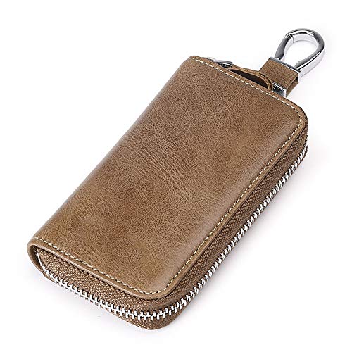 Preisvergleich Produktbild Chengzuoqing Herren Ledergeldbörse Männer Leder Brieftasche Falten Geldbörse Und Kleine Geld Tasche Für Jungen Schlüsseletui Business Casual Clutch Geldbeutel Männer