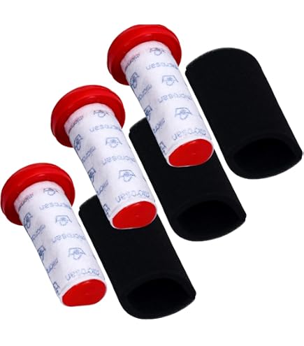 2 Pezzi Filtri Di Ricambio Per Aspirapolvere Portatile Compatibili Con BBH3Z0025, BBH3PETGB, BBH33251GB – Filtri Alta Efficienza, Manutenzione Facile