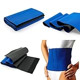 Fat Cellulite Burner Slimming Exercise Waist Sweat Belt Body Wrap Sauna Neoprene - One Size Fits All