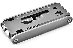 ArtisanShow 17-in-1 Multi-Function Outdoor EDC Camping Gadget Folding Bicycle Repair Kit Hex Wrench Screwdriver With Storage Bag Camping Equipment Portable Multitool Gift