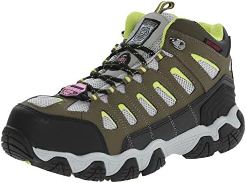 Skechers Work Blais-EBZ Hiking Shoe, Gray, 8 M US