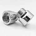 ALTON ALD310, Brass 1-INCH Extension Nipple, Pack of 2 (Silver)