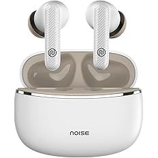 Noise Aura Buds in Ear Truly Wireless Earbuds with 60H of Playtime, Quad Mic with ENC, Dual Device Pairing, Instacharge(10 Mi