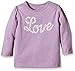 ESPRIT Baby-Girls Love Long Sleeve T-Shirt, Purple (Lilac), 18-24 Months (Manufacturer Size:92)