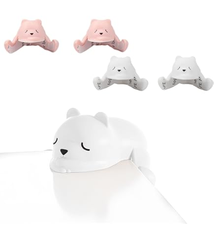 Paraspigoli Per Bambini - 4 Pezzi In Gomma Con Disegni Cartoon - Autoadesivi Per Mobili - Foto 4