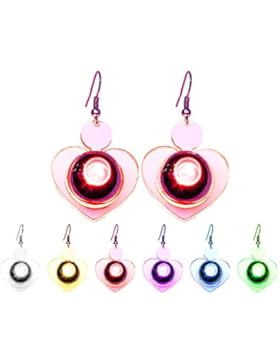 Herzohrringe von ©UCULT (Rot)