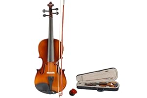 WENYUYU Violin with Case (3/4 size(for 11-12 years old))