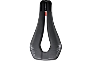 Selle Italia Sillín Watt 133x255mm (U3) Kit Superflow Rail Carbon, Unisex-Adult, Black, One Size