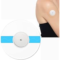 YOUSHARES 40 toppe Freestyle Libre 2, cerotto adesivo con sensore Freestyle 2, patch di fissaggio per Freestyle Libre 2 e 1, protezione sensore Freestyle impermeabile morbido per la pelle, trasparente