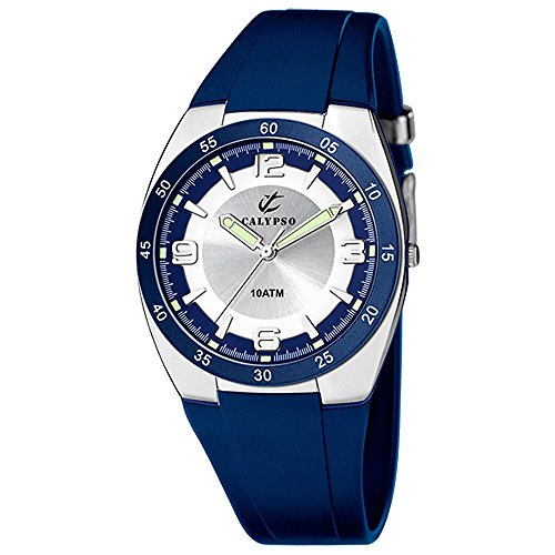 Calypso Herrenuhr blau-silber Analog Calypso Uhren Kollektion D1UK6044/5 Calypso Herrenuhr blau-silber Analog Calypso Uhren Kollektion D1UK6044/5