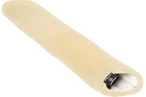 Werner Christ Lammfell Gurtschoner Horse – Sattelgurtschoner aus echtem Lammfell, idealer Schutz für den Sattelgurt und Ihr Pferd, Länge 50cm & 80cm, in Natur, anthrazit, braun, schwarz