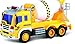 Price comparison product image Push And Go Cement Mixer Toy Truck With Lights & Sound - Friction Push Along Toy For Boys Aged 3+ By ThinkGizmos (Trademark Protected)
