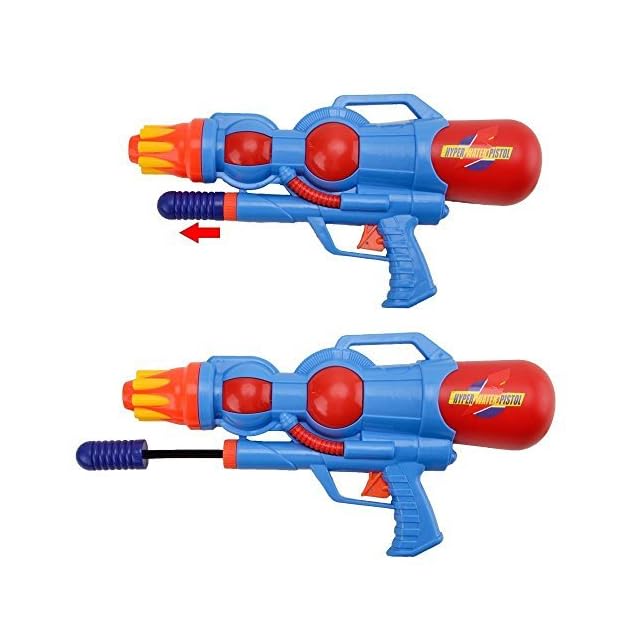 Toymytoy 33cm Puissant Pompe Action Pistolets à Eau Pour