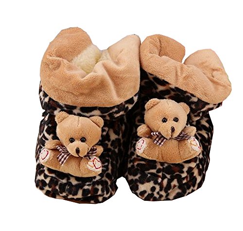 Durable Lovely Winter Baby shoes Cute Bear Indoor & Outdoor Baby Training Socks