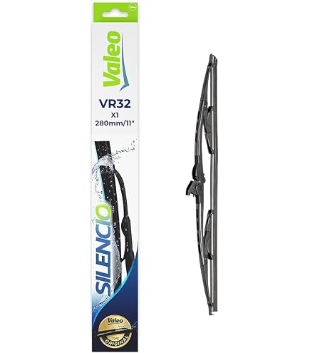 VALEO Silencio Tergicristallo Posteriore – 280mm – Flat Blade Originale – Visibilità Superiore – Confezione Da 1