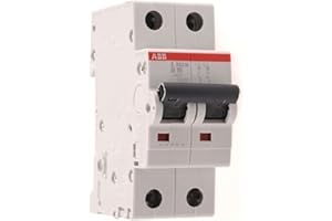 ABB S202 B20 INTERRUTTORE AUTOMATICO 6KA 2P, White