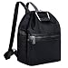 Produktbild UTO Laptop Gross Rücksack Oxford wasserdicht Kleidung Nylon Unisex Rucksack mit Stainless Steel Handle Real Leder Tragbands Schule Kolleg Buchtasche Shoulder Purse