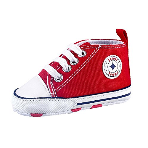 Itaar Prewalker Sweet Canvas Sneaker Antiskid Soft Cute Trainer 3-18M Four Seasons