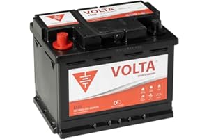 VOLTA BATERÍAS Batería De Coche 60Ah 480A EN Standard +Izq Volta L600I Medidas 242 x 175 x 190 mm con 2 años de Garantía - Fabricación Europea. Automóvil de turismo