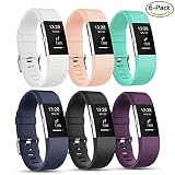 correa reloj nylon 24mm ✅ Compatible Perfectamente con Fitbit Charge 2: Esta correa de reemplazo ajustable está diseñada para el reloj inteligente Fitbit Charge 2. El diseño de brazalete de pulsera con cierres metálicos en ambos extremos, que se traba sobre el charge 2 de forma precisa y segura. Simple de instalar y quitar, NO se requiere herramienta
