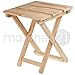 Produktbild matches21 Holz-Klapphocker Klapp-Sitz Kiefer 32x38x40 cm Bausatz f. Kinder Werkset Bastelset ab 12 Jahren