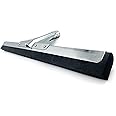 18 Floor Squeegee Head, Floor Wiper Head with 2-Layer Foam Blade, Outdoor/Indoor Wet Room Floor Squeegee Heavy Duty, Ideal Squeegee Mop for Home, Compatible with 23-24MM Handles