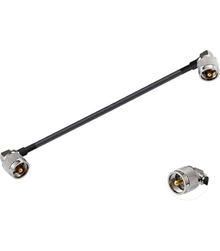 Connecteur Coaxial FME Mâle Vers UHF PL259 Mâle RF Pour Antenne Radio CB Radioamateur (lot De 1