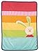 Produktbild Sigikid 40579 Decke Rainbow Rabbit, 140 x 100 cm