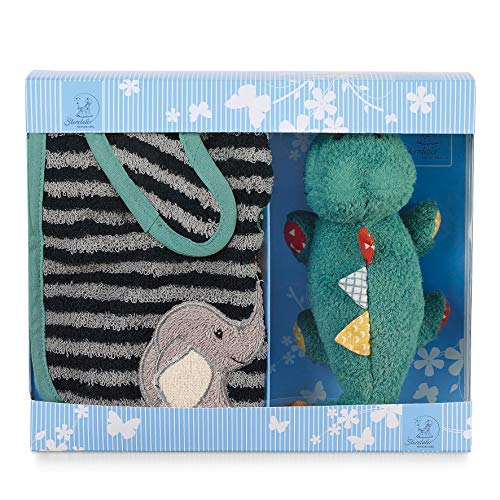 Preisvergleich Produktbild Sterntaler 9701952 Geschenk-Set Kuschelzoo Konrad, Mehrfarbig