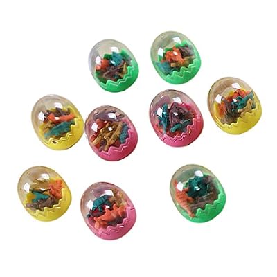 MagiDeal 16pcs Gommes de Colorées Bande Dessinée Forme Oeuf de Dinosaure Cadeau pour Enfant