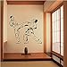 Produktbild wandaufkleber schlafzimmer engel wandaufkleber flur Taekwondo Competition Wall Stickers for Kids Rooms Vinyl Art Mural Removable Waterproof Gym