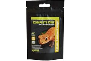 Komodo - Crested Gecko Complete Diet - Papaya, Banana & Honey 60g