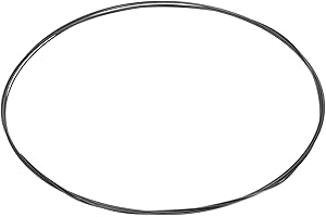 sourcing map Filo di tungsteno, 99,95% filo di tungsteno ad alta purezza, diametro 1 mm x lunghezza 3 metri, bobina di metallo filamento di tungsteno per la produzione di lampadine per l'industria